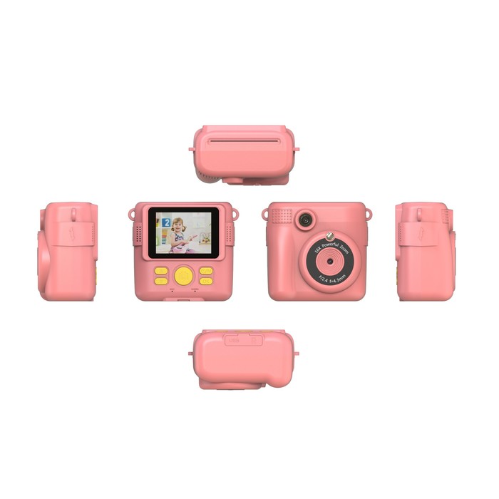 Appareil photo enfant MUVIT KidPic Rose infinytech Réunion 03