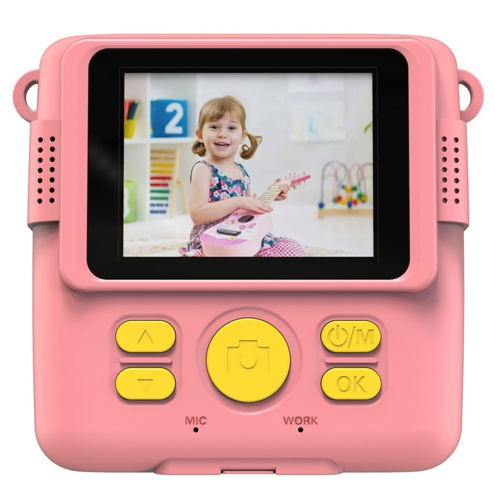 Appareil photo enfant MUVIT KidPic Rose infinytech Réunion 02