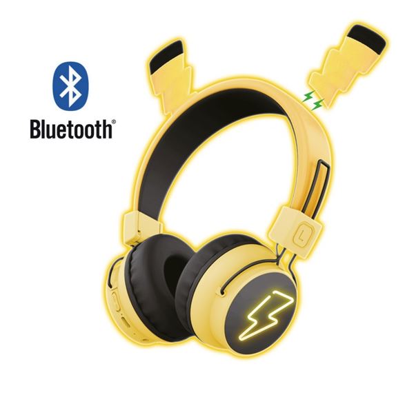 Matériels audio casque pour enfant MUVIT Pika Bluetooth Jaune infinytech Réunion 03