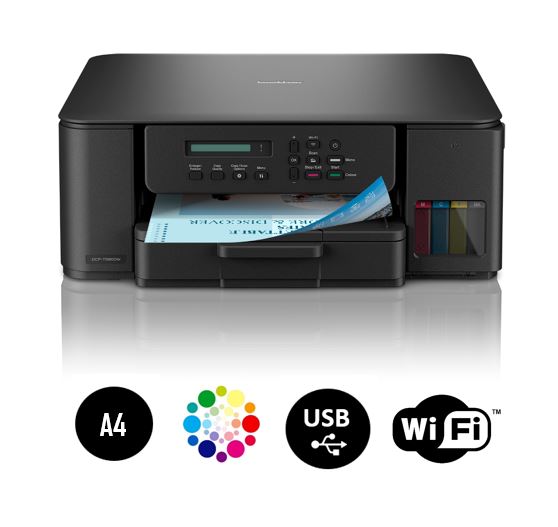 Matériels informatique imprimante multifonction BROTHER TankBenefit DCP-T580DW infinytech Réunion 01