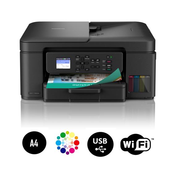 Matériels informatique imprimante multifonction BROTHER TankBenefit DCP-T780DW infinytech Réunion 01
