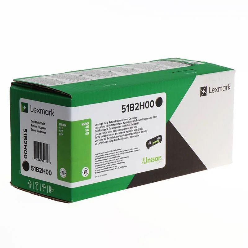 Consommables informatique toner LEXMARK 51B2H00 Noir infinytech Réunion 01