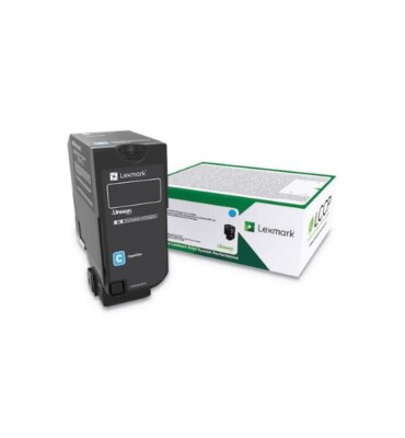 Consommables informatique toner LEEXMARK 74C2HCE Cyan infinytech Réunion 01