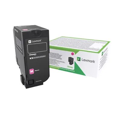 Consommables informatique toner LEEXMARK 74C2HME Magenta infinytech Réunion 01