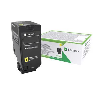 Consommables informatique toner LEEXMARK 74C2HYE Jaune infinytech Réunion 01