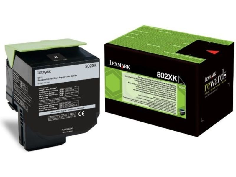 Consommables informatique toner LEXMARK 80C2XK0 Noir infinytech Réunion 01