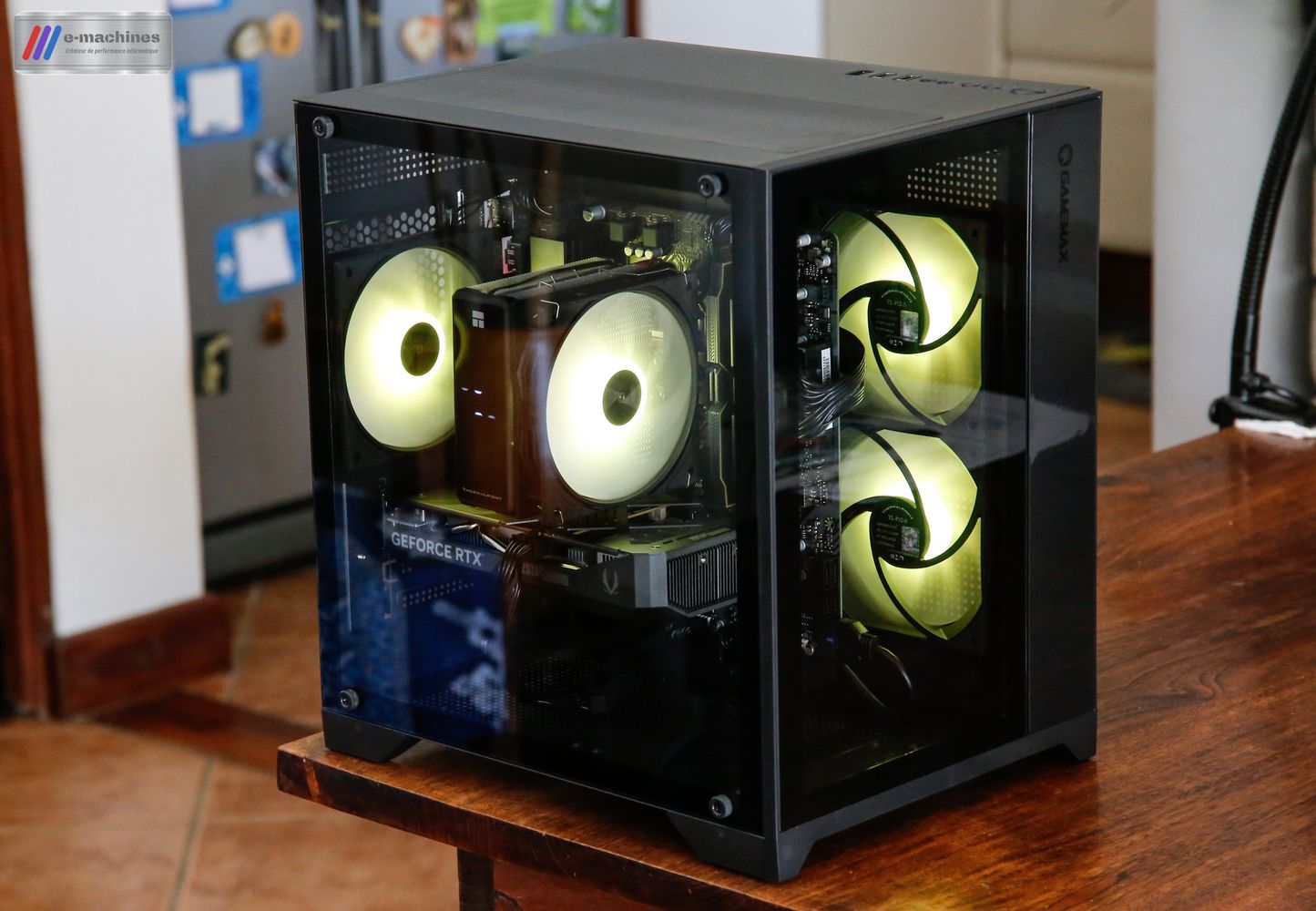 Mini cube Gamemax Infinity Ryzen 8400F RTX 5060 infinytech Réunion 02
