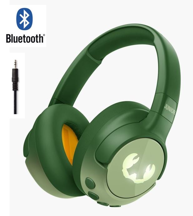 Matériels audio casque pour enfants FRESH n REBEL Clam Junior Bluetooth Vert infinytech Réunion 01