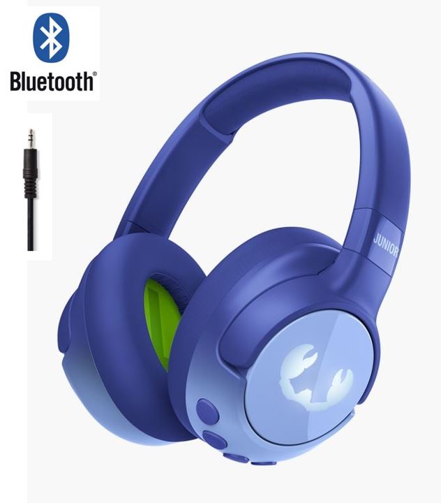 Matériels audio casque pour enfants FRESH n REBEL Clam Junior Bluetooth Bleu infinytech Réunion 01