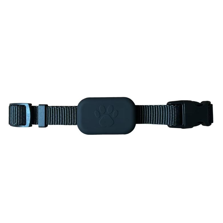 Accessoires collier animaux avec tracker VORTEX Noir infinytech Réunion 02