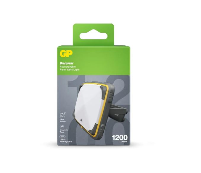 Lampe de travail GP CWP15 1200lm 2x Li-Ion 18650 infinytech Réunion 02