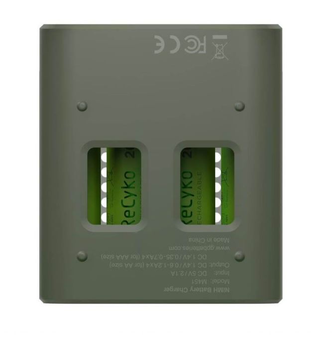 Matériels informatique chargeur Rapide GP ReCyko avec 4 piles AA 2600mAh infinytech Réunion 02