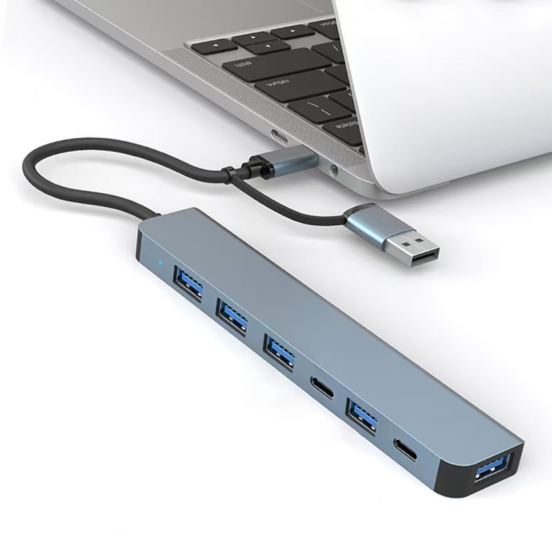 Matériels informatique hub VORTEX 7 ports infinytech Réunion 03
