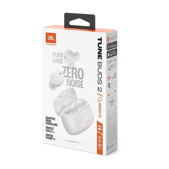 Matériels audio écouteurs JBL Tune Buds 2 Blanc infinytech Réunion 04