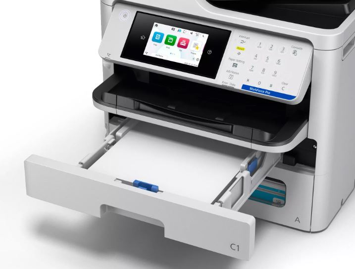 Matériels informatique imprimante EPSON WorkForce Pro EM-C800RDWF infinytech Réunion 03