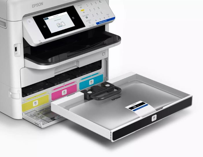 Matériels informatique imprimante EPSON WorkForce Pro EM-C800RDWF infinytech Réunion 02