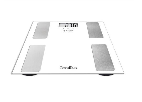 Petit électroménager Impédancemètre bluetooth TERRAILLON 15114 Blanc infinytech Réunion 02