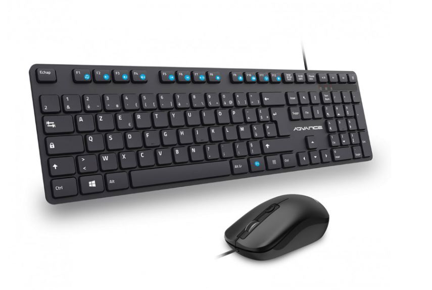 Matériels informatique pack clavier souris ADVANCE CLS-5100 Filaire infinytech Réunion 02