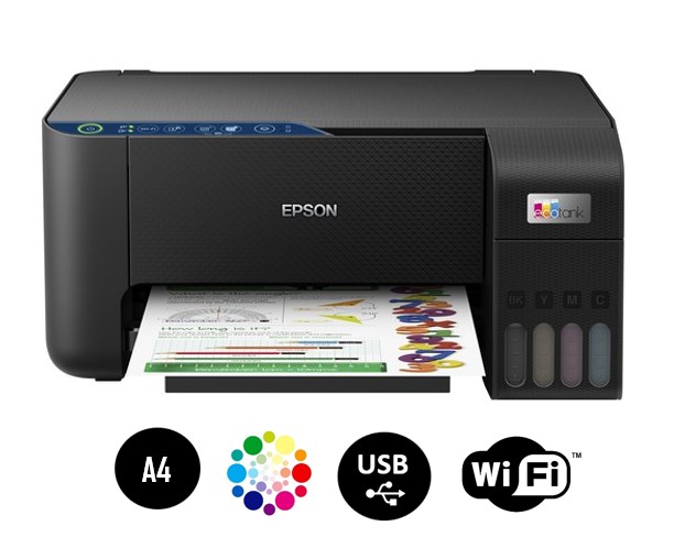 Matériels informatique imprimante multifonction EPSON EcoTank ET-2861 infinytech Réunion 01