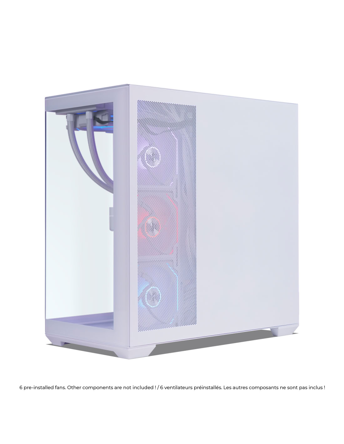Matériels informatique boitier pc SPIRIT of GAMER SPARK ARTIC infinytech Réunion 03