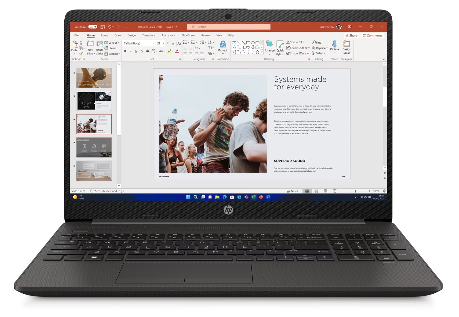 Matériels informatique HP 255 G9 5Y425EA infinytech Réunion 01