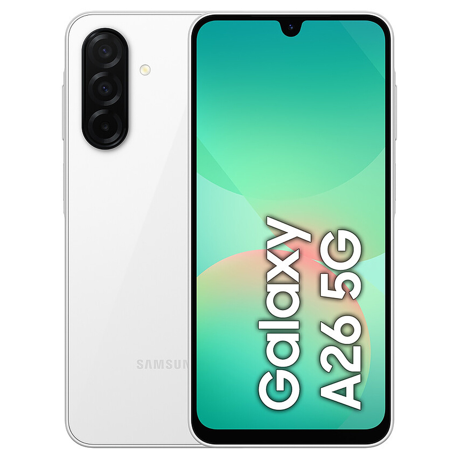 SAMSUNG Galaxy A26 6Go 128Go 5G Blanc infinytech Réunion 14