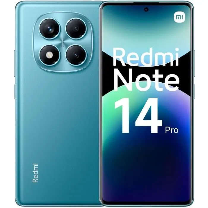 Smartphone XIAOMI Redmi Note 14 Pro 8Go 256Go 4G Bleu infinytech Réunion 01