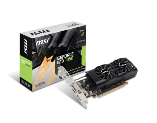 Matériels informatique carte graphique MSI GeForce 1050 2GT LP infinytech Réunion 1