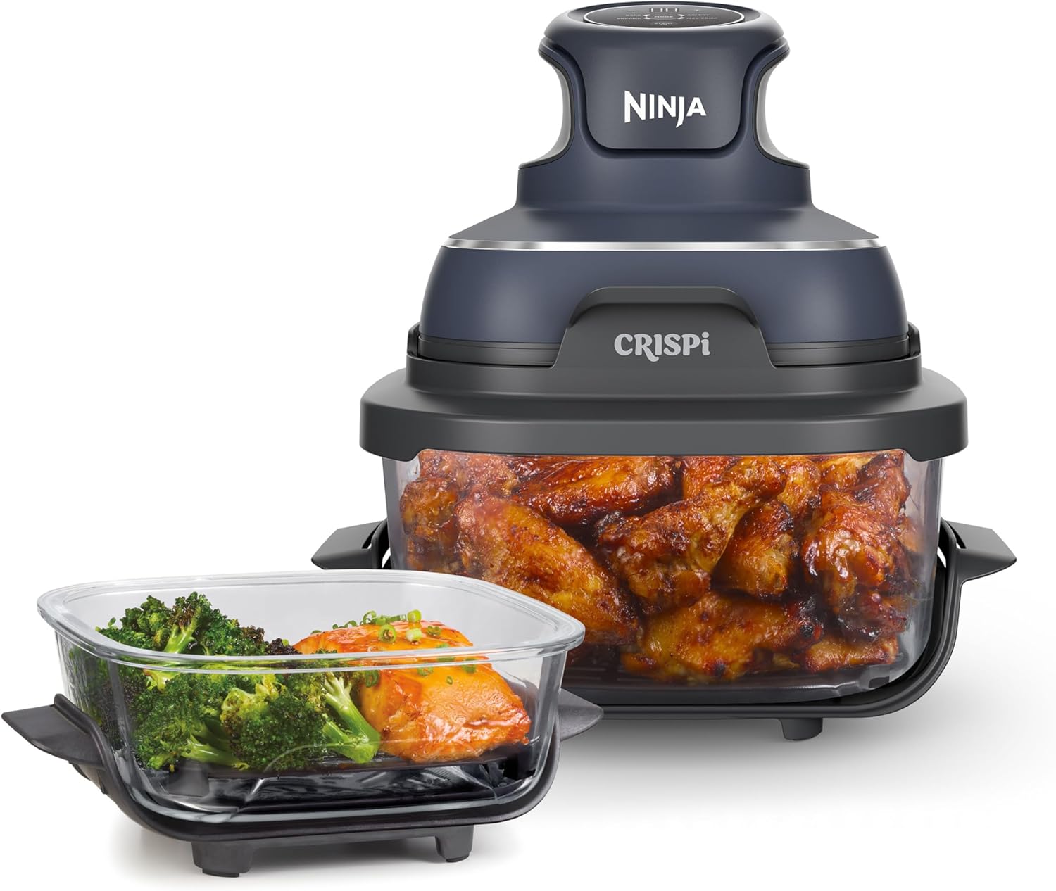 Air Fryer modulaire en verre Ninja CRISPi Cyber Space FN101EUGY infinytech Réunion 01