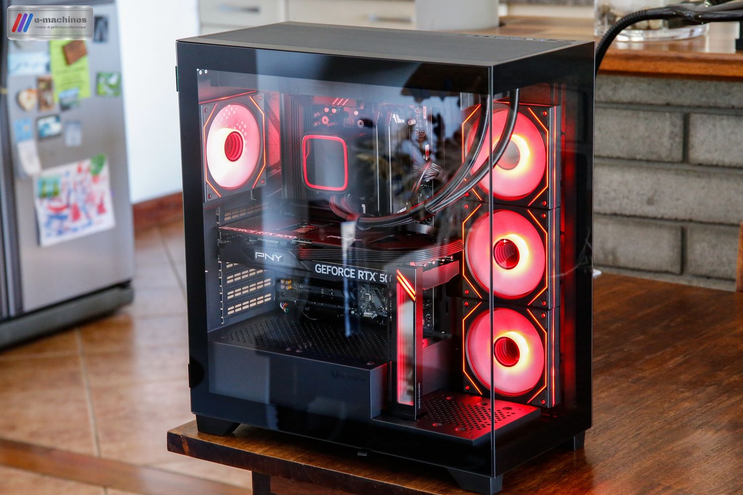 BitFénix Céto Premium Ryzen7 8700F et RTX 5070 infinytech Réunion 05