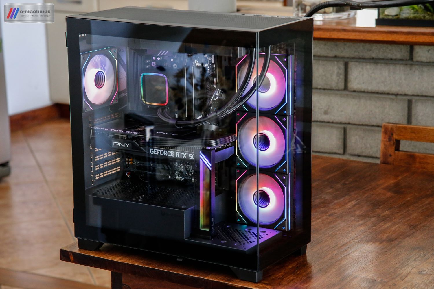 BitFénix Céto Premium Ryzen7 8700F et RTX 5070 infinytech Réunion 07