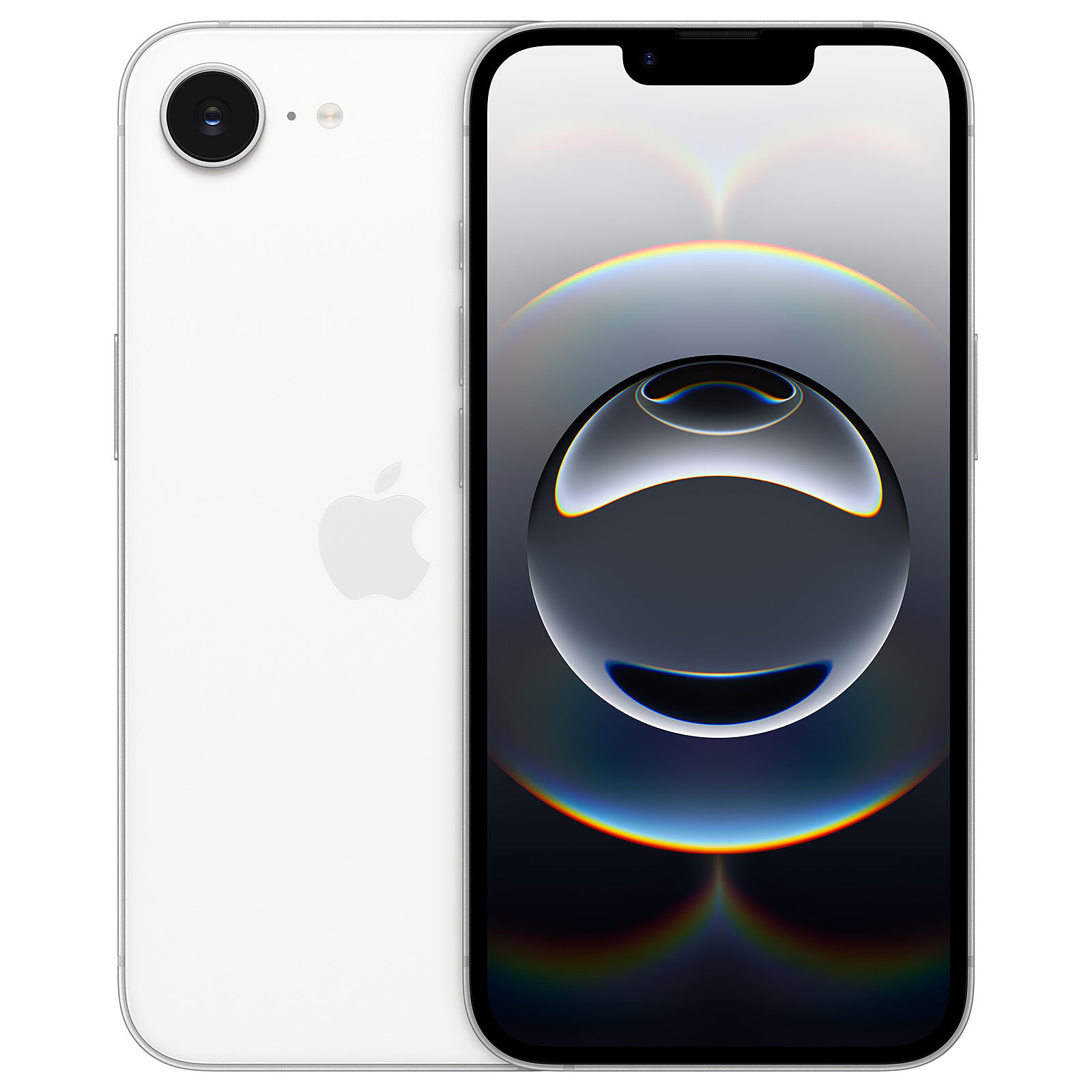 Téléphonie mobile iPhone 16e 256G 5G Blanc infinytech Réunion 01