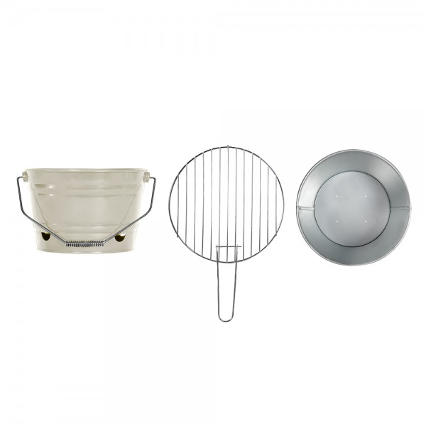 Petit électroménager barbecue à charbon portable LIVOO Doc327c Crème infinytech Réunion 02