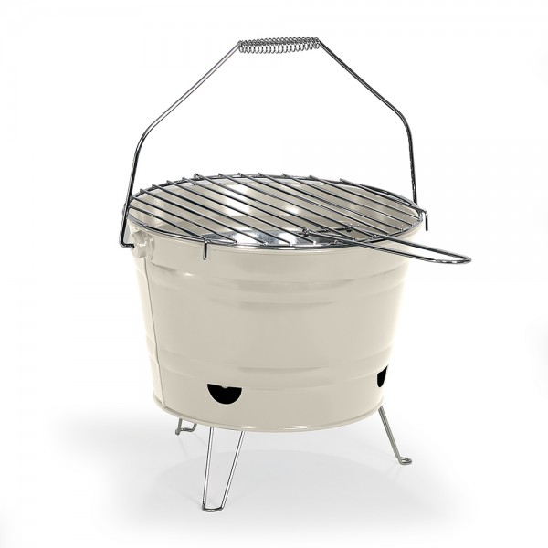 Petit électroménager barbecue à charbon portable LIVOO Doc327c Crème infinytech Réunion 01