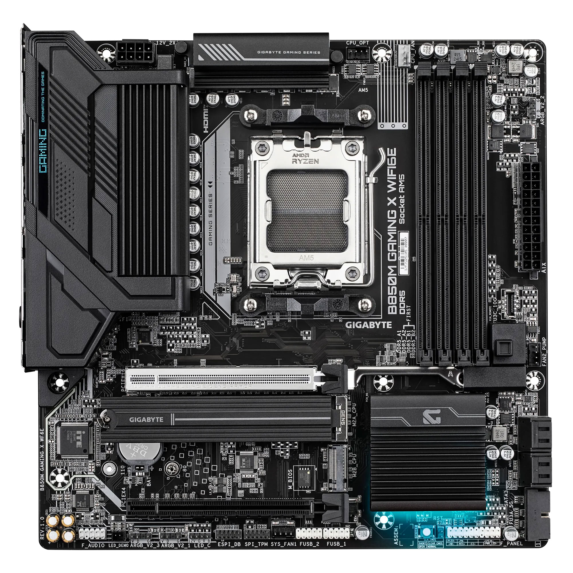 Matériels informatique carte mère Gigabyte B850M GAMING X WF6E infinytech Réunion 02