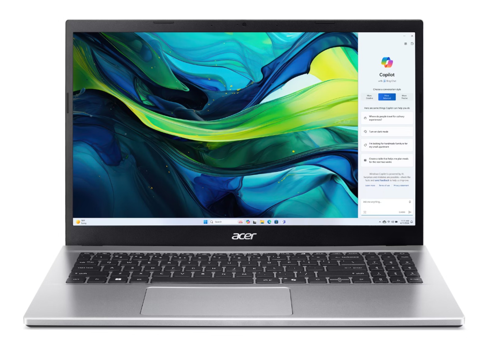Matériels informatique ACER Aspire Go AG15-42P-R7NA  infinytech Réunion 01