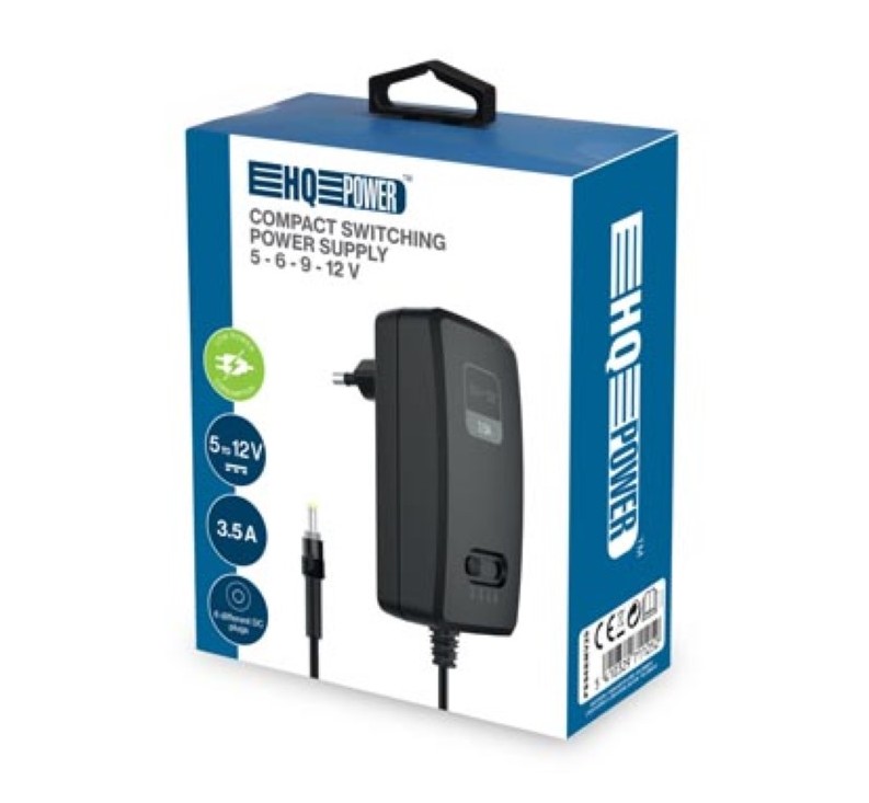 Alimentation multi-tension 42W HQ POWER de 5 à 12V avec 6 embouts infinytech Réunion 02