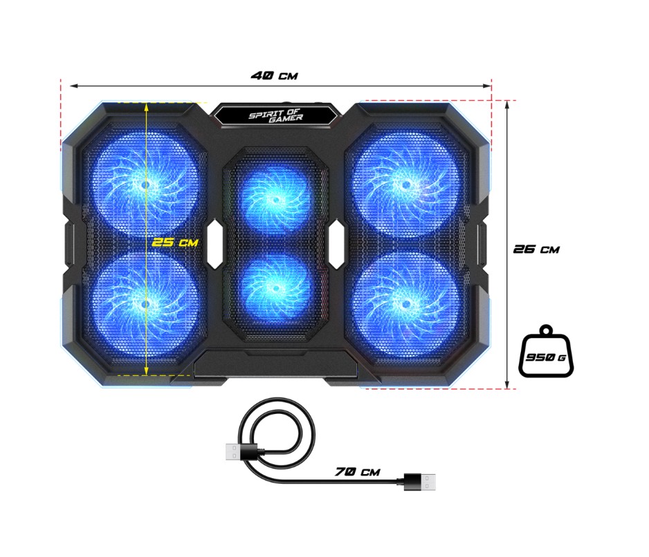 SPIRIT of GAMER Air Blade 700 image 25