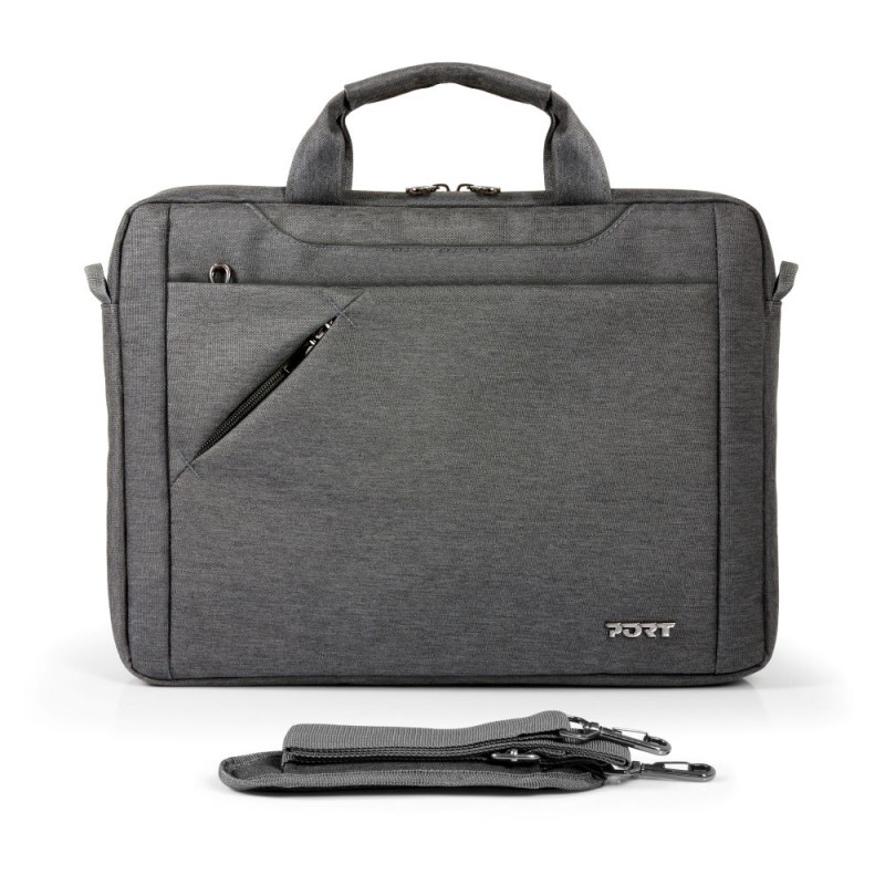 Accessoires informatique Sacoche PORT DESIGNS ECO SYDNEY 135178 14 pouces Grise infinytech Réunion 03