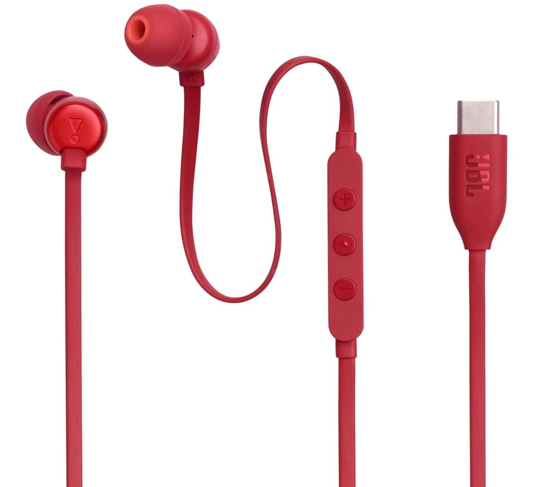 Matériels audio écouteurs JBL Tune 310C Rouge infinytech Réunion 01