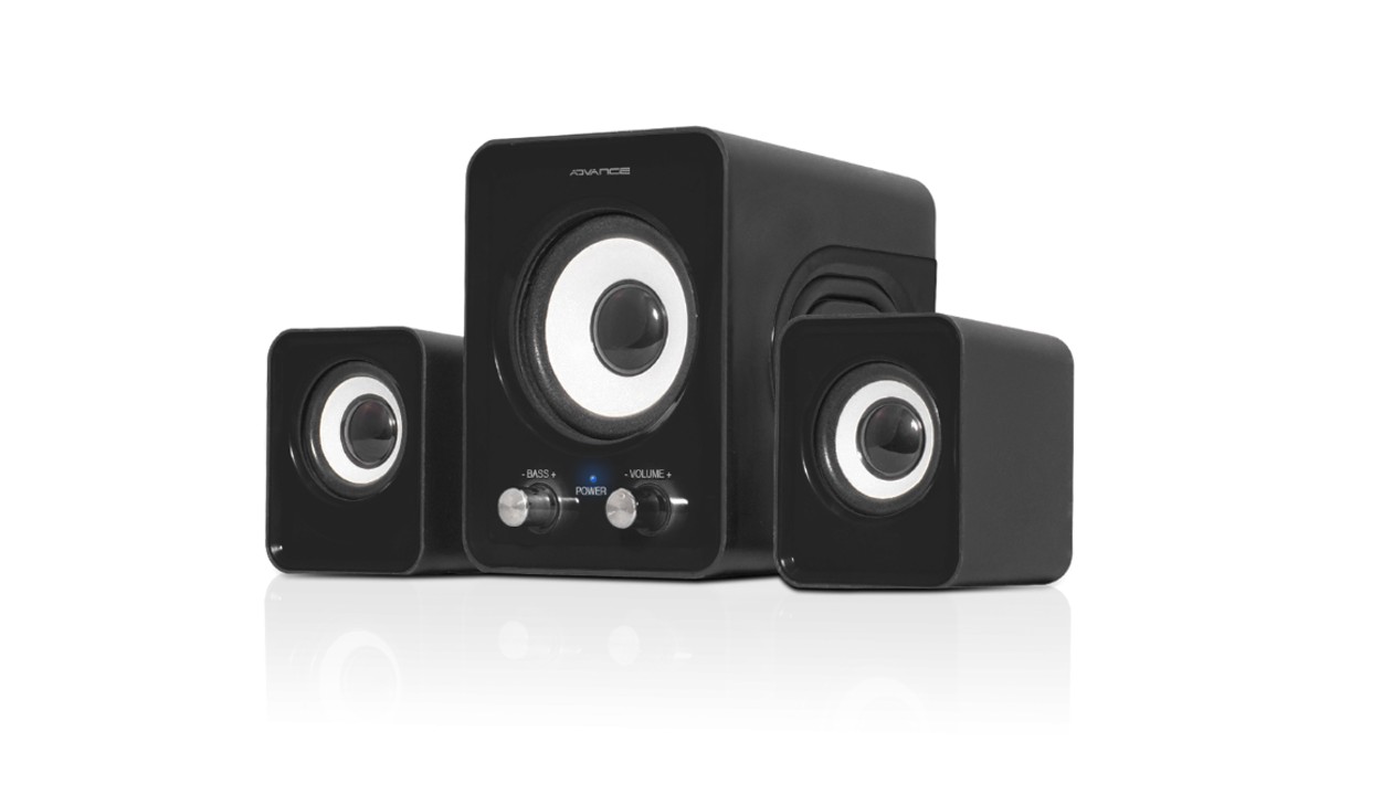 Haut-parleurs 2.1 ADVANCE SoundPhonic 6W Noir infinytech Réunioin 13