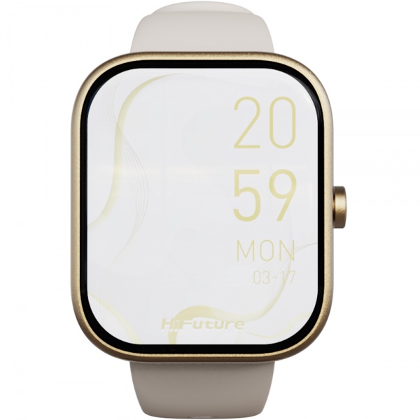 Montre connectée HIFUTURE Lume Champagne infinytech Réunion 01