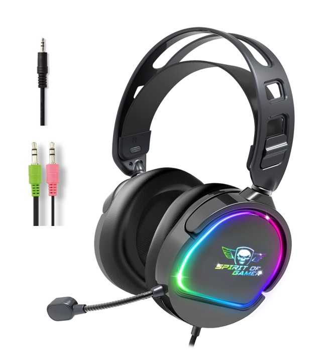 Matériels audio casque micro SPIRIT of GAMER Pro H6 Dark infinytech Réunion 01
