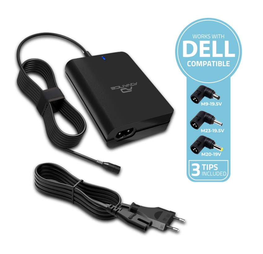 Matériels informatique chargeur universel ADVANCE PowerUp 90W pour DELL infinytech Réunion 01