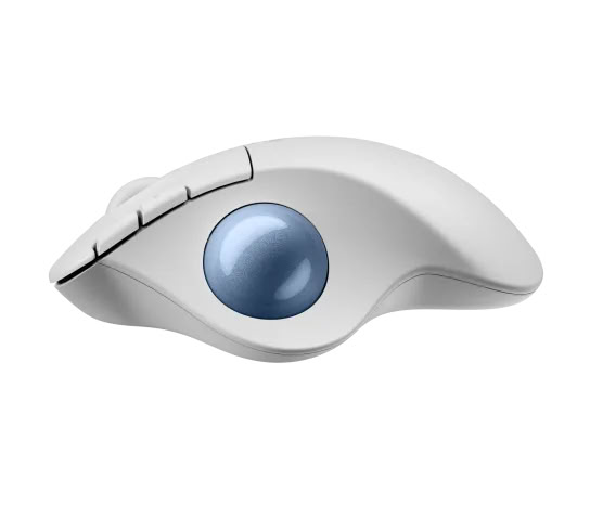 Matériels informatique souris LOGITECH Ergo M575s Blanche infinytech Réunion 02