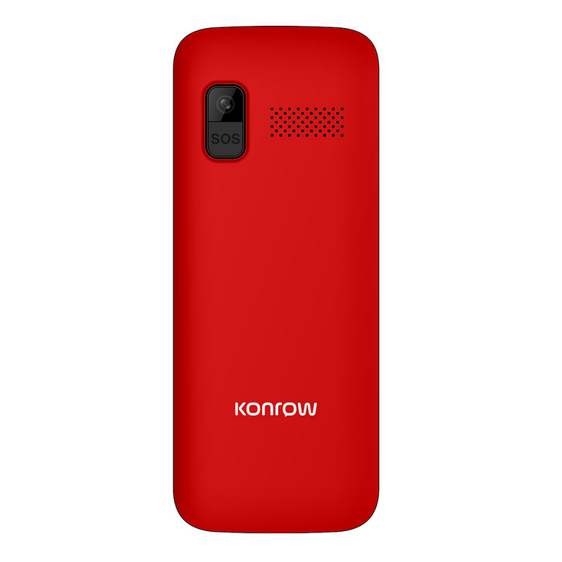 Téléphonie mobile KONROW Senior 280 Next Rouge infinytech Réunion 03