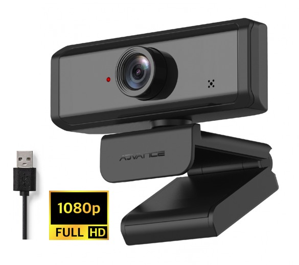 Matériels informatique webcam ADVANCE LiveStream 1080p infinytech Réunion 01