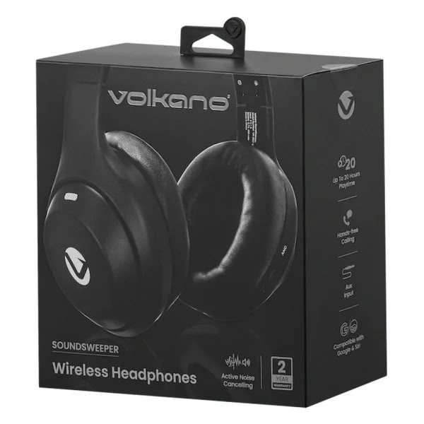 Matériels audio casque micro Volkano SoundSweeper Series Noir infinytech Réunion 05