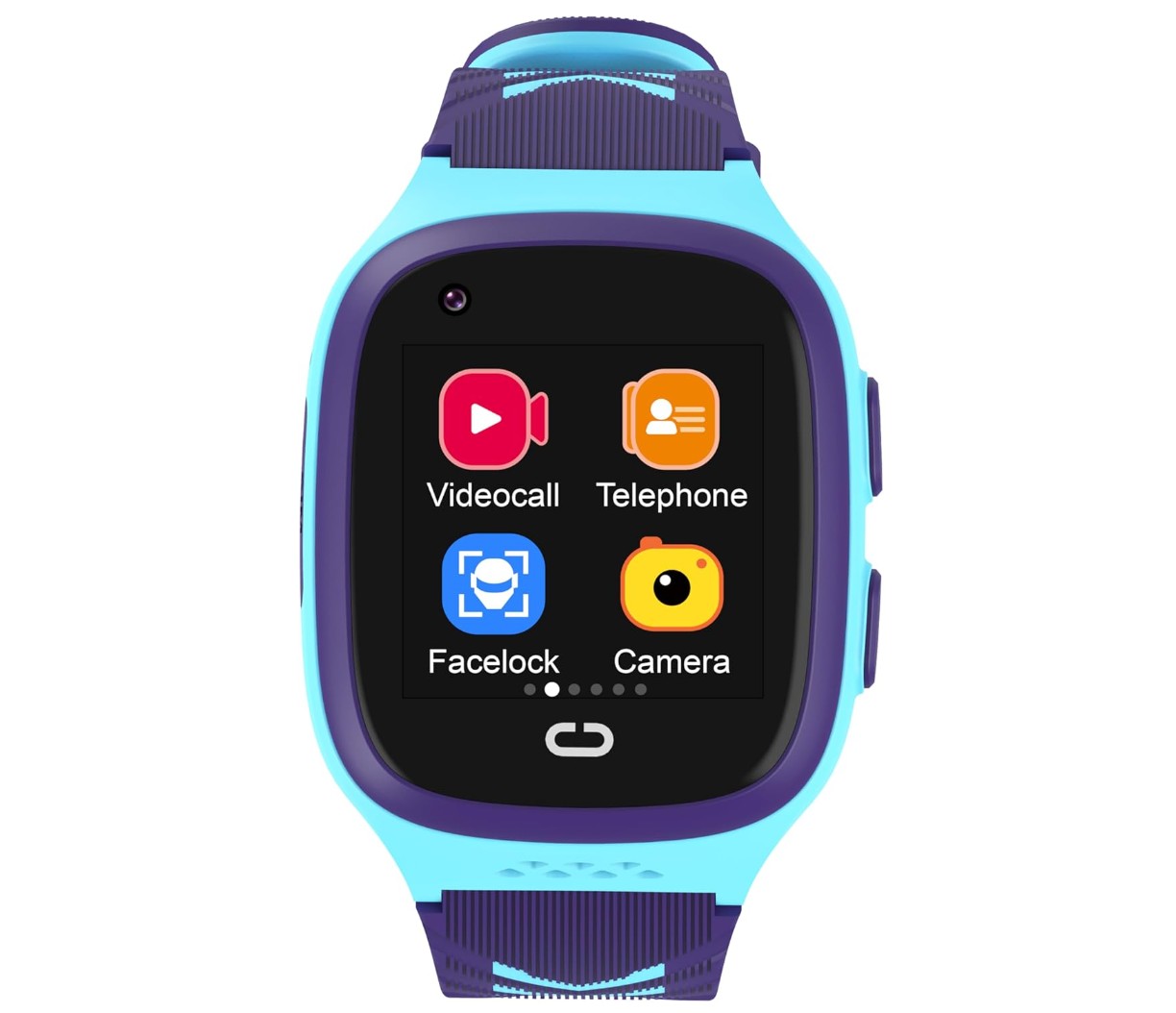 Montre connectée pour enfant Volkano Find Me 4G Bleue infinytech Réunion 01