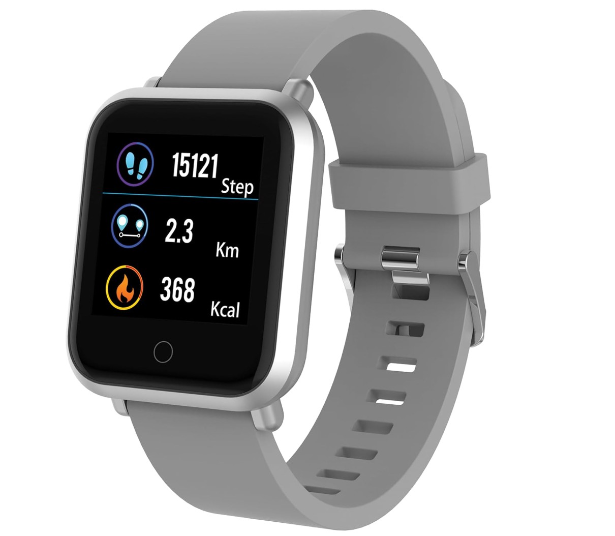 Montre connectée Volkano Active Tech Serene Series Argent infinytech Réunion 02